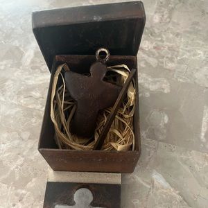 Metal southwestern Guardian Angel created by artist Jan Barboglio.